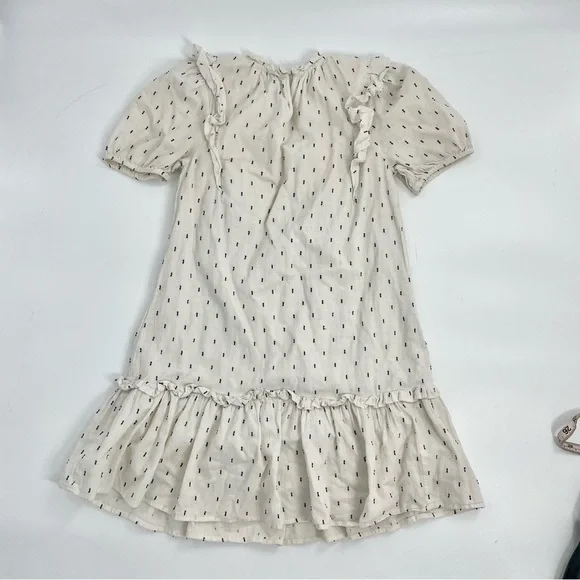 SAYLOR Women's Zella Smocked front Cotton Preppy Minimalist Short Dress XS - Picture 12 of 12